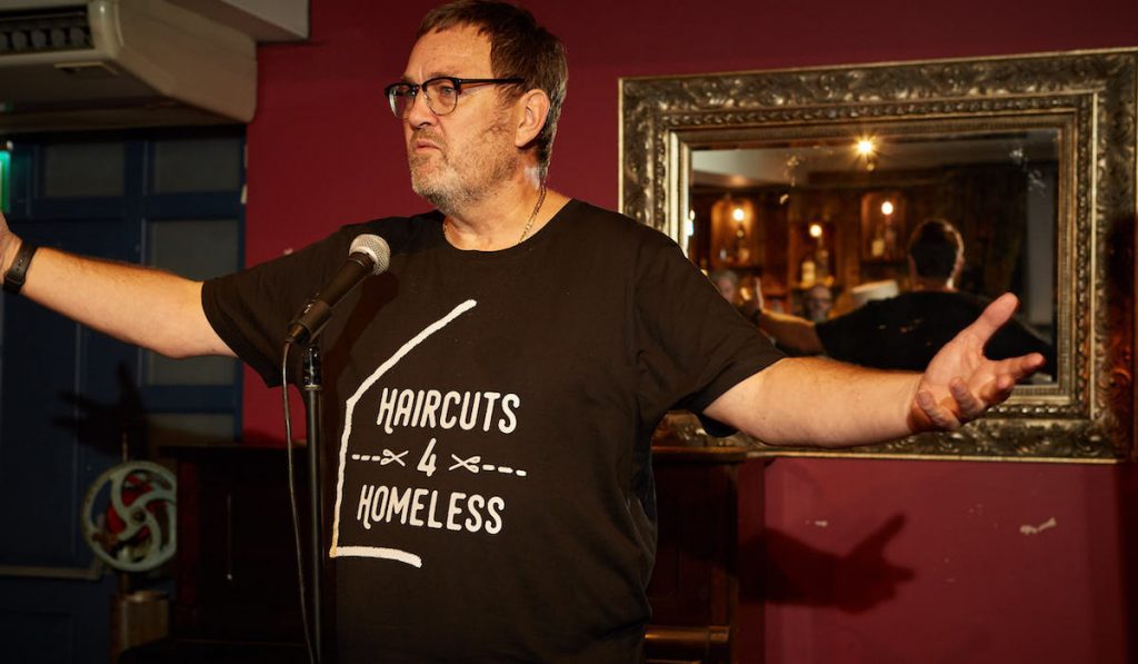 Charity Haircuts for Homeless
