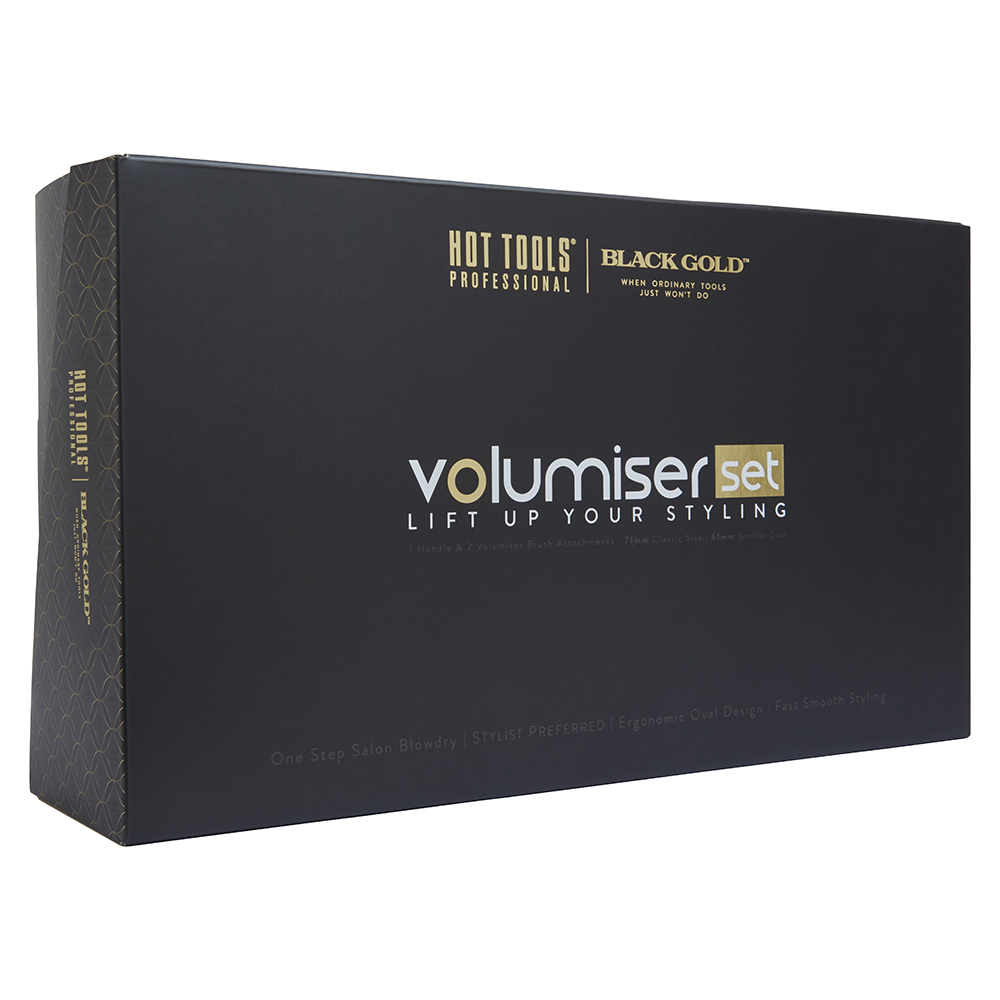 Hot Tools launches the Black Gold Volumiser Set