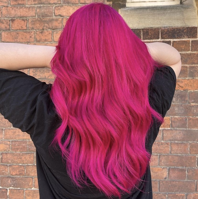 viva magenta pink hair