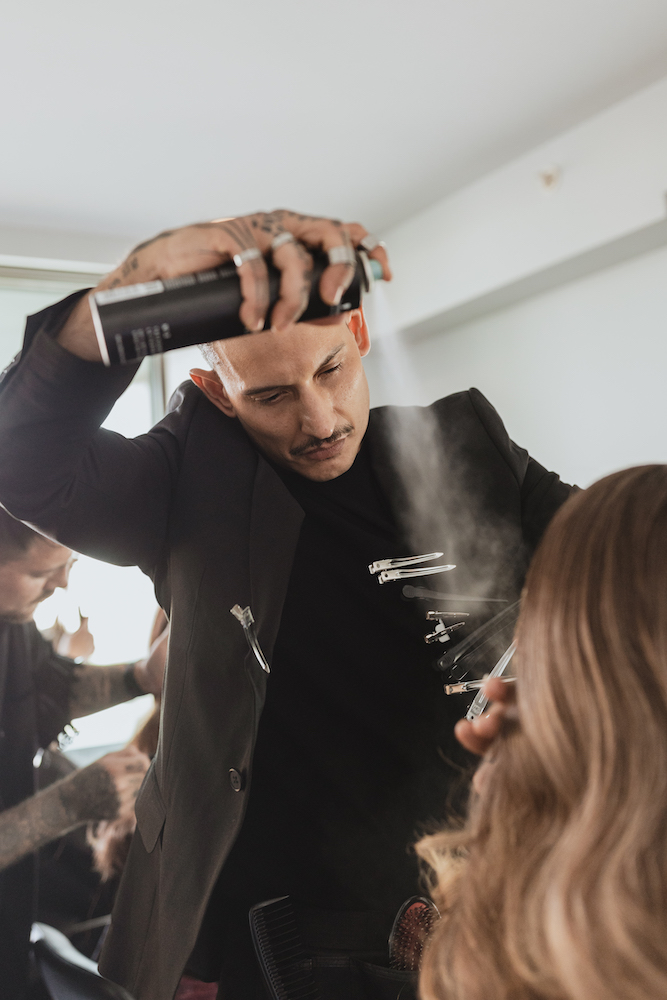 Schwarzkopf Professional Backstage at the BAFTAs
