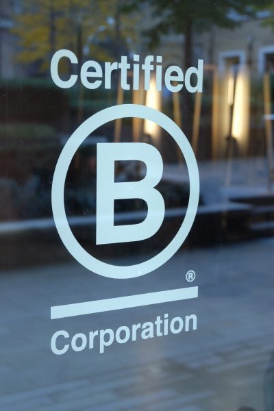 Blue Tit and B Corp accreditation