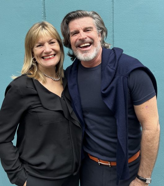 Nicky Pope with Michael Shaun Corby